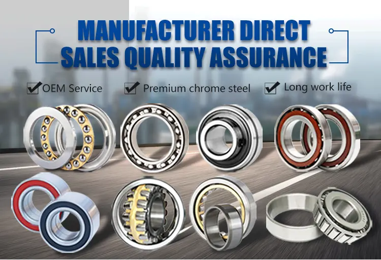 What are the functions of the five major parts of rolling bearings?